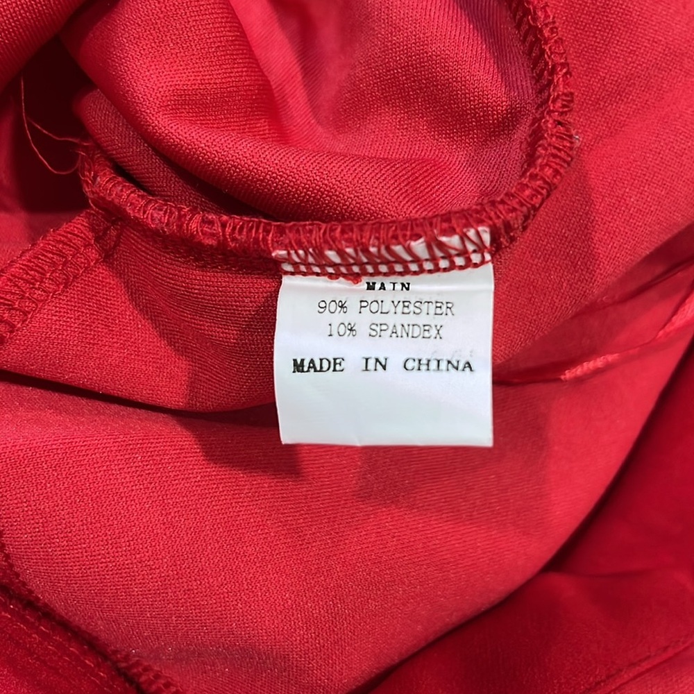 NEW Petal & Pup Mills Crop Jumpsuit Red Size Large - Picture 9 of 9